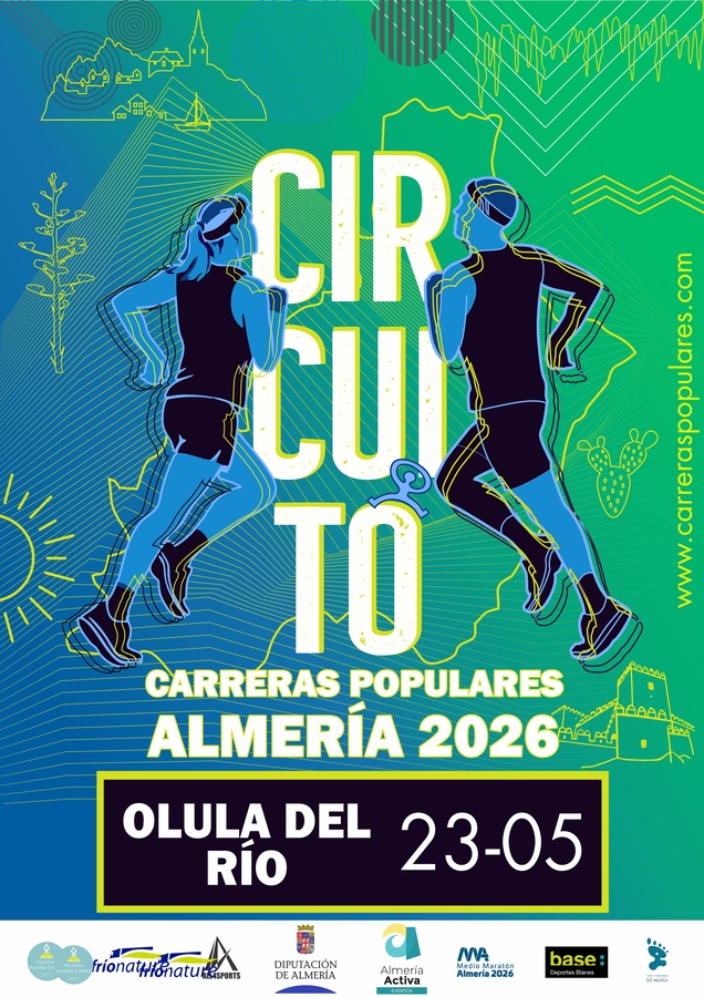 Circuito Carreras Populares 2026. Olula del Río 23-05-26